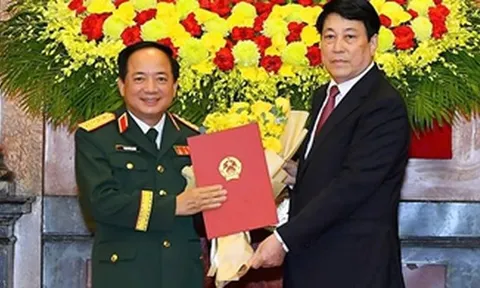 Chủ nhiệm Tổng cục Chính trị QĐND Việt Nam Trịnh Văn Quyết được thăng quân hàm Đại tướng