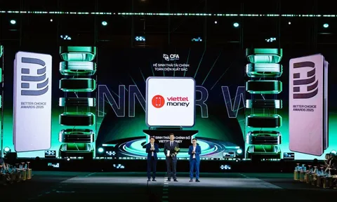Ứng dụng tài chính số của Tập đoàn Viettel được vinh danh tại Better Choice Awards 2025