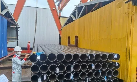 Hòa Phát cung cấp hơn 1.800 tấn ống thép cho Đại Dũng thi công Trung tâm Hội nghị APEC 2027