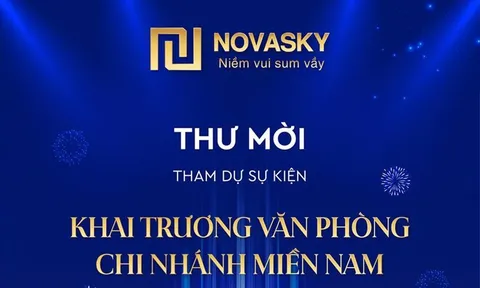 NOVASKY sắp khai trương văn phòng bán hàng chi nhánh miền Nam