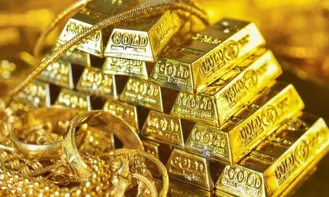 Giá vàng thế giới tăng mạnh, lên sát đỉnh lịch sử