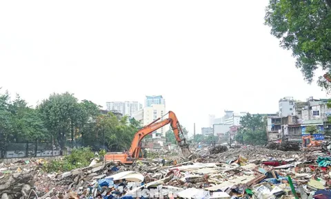 Dự án đường Vành đai 1 đoạn Hoàng Cầu - Voi Phục 'thần tốc' giải phóng mặt bằng