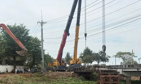 Cầu tạm Ông Mười Tâm bị sập, Tây Ninh ra thông báo khẩn