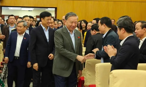 Tổng Bí thư Tô Lâm tiếp xúc cử tri 11 phường Hà Nội