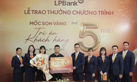 LPBank đạt mốc 5 triệu khách hàng, bước vào giai đoạn tăng tốc bán lẻ 2026