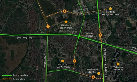 Tâm điểm đô thị tương lai Tây Hà Nội định hình từ tuyến metro số 5