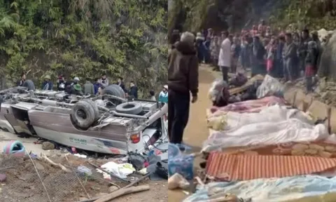 Vụ lật xe ở Lào Cai khiến 8 người tử vong: Đoàn thiện nguyện từ Hà Nội lên, xác định nguyên nhân ban đầu