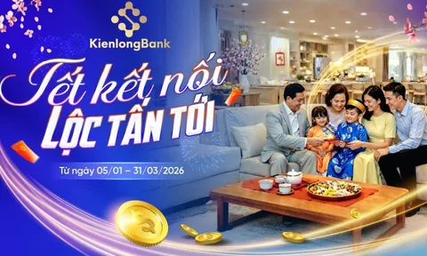 KienlongBank tung chương trình khuyến mãi 5,5 tỷ đồng: “Hái lộc” tiết kiệm đón Tết Bính Ngọ 2026