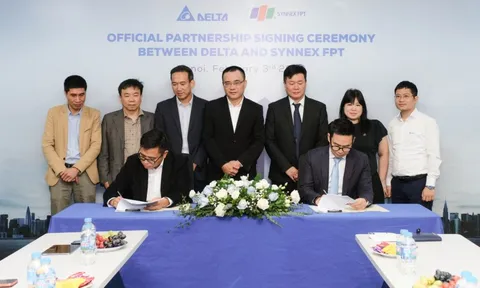 Delta Electronics và Synnex FPT ký kết hợp tác phân phối hệ thống UPS hiệu suất cao tại Việt Nam