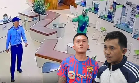 3 hiện trường trong vụ cướp ngân hàng Gia Lai do Phạm Anh Tài và Lê Văn Ân thực hiện