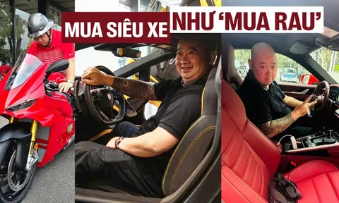 Bí ẩn dân chơi Việt chốt loạt xe khủng hàng chục tỷ sát Tết: Lamborghini đắt ngang 4 căn chung cư cao cấp, mô tô cũng cả tỷ đồng