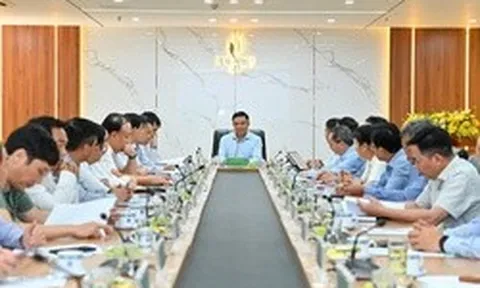 Quyền Bộ trưởng Bộ Công Thương Lê Mạnh Hùng làm việc với Lọc hóa dầu Bình Sơn