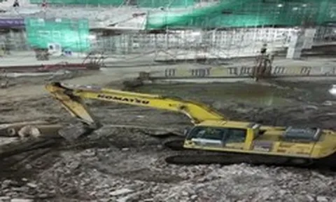 "Siêu tiến độ" sân vận động lớn nhất thế giới ở Hà Nội: Sẽ xác lập kỷ lục về thời gian thi công?
