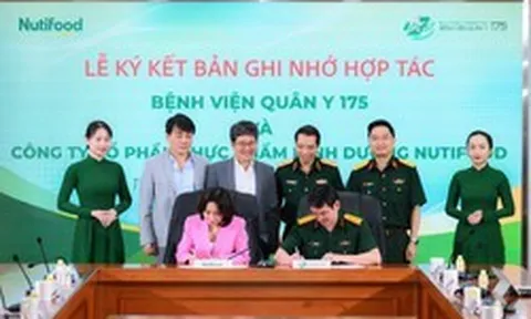 Nutifood và Bệnh viện Quân Y 175 hợp tác phát triển các giải pháp dinh dưỡng