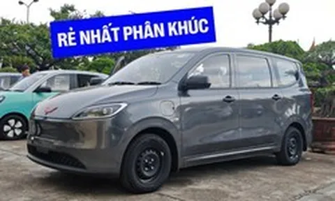 MPV điện Wuling Grango mở bán tại Việt Nam: Xe 7 chỗ giá 499 triệu đồng, sạc đầy đi khoảng 300 km, hỗ trợ sạc nhanh DC 50 kW