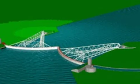 Mục kích hệ thống phòng thủ lũ lụt tinh vi bậc nhất TG: "Quái vật thép" 12.000 tấn, xây trong 6 năm