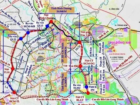 Dự án đường Vành đai 3 Tp.HCM: Cú hích cho tăng trưởng, liên kết vùng