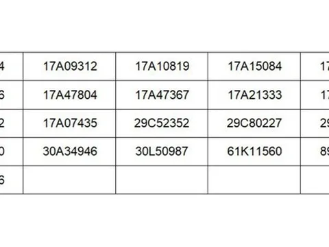 Các chủ xe biển số sau bị xử lý phạt 'nguội' theo Nghị định 168: Có người 2 tuần vi phạm đến 7 lần