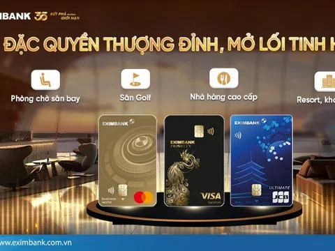 Nâng tầm trải nghiệm tài chính với hệ sinh thái thẻ tín dụng Eximbank