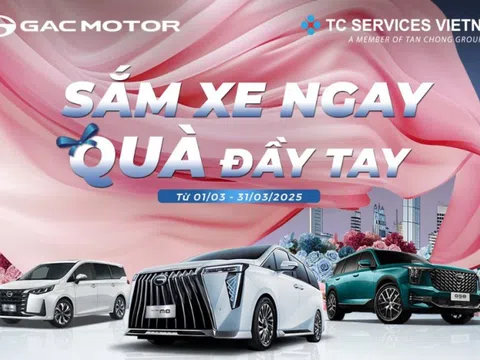 GAC MOTOR tưng bừng ưu đãi với chương trình khuyến mại tháng 3/2025