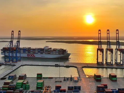 “Siêu cảng" 520 triệu USD của Việt Nam đón chuyến tàu đầu tiên từ liên minh hàng hải top đầu thế giới