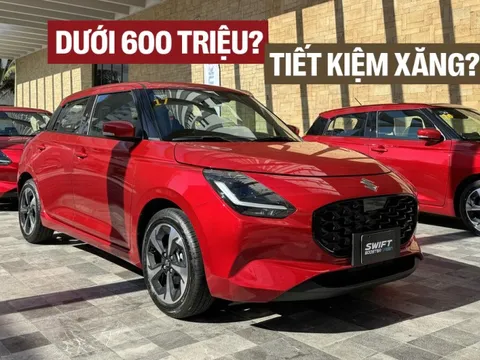 Đại lý báo Suzuki Swift 2025 đã về Việt Nam, giao xe quý II: Giá tạm tính dưới 600 triệu đồng, nhập Nhật, máy hybrid tiết kiệm xăng