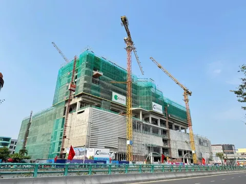 Mới nhất về tiến độ dự án xây dựng trên đất "vàng" Đà Nẵng của TTC Land (SCR), sẽ bàn giao khối đế thương mại cho AeonMall Việt Nam trong tháng 4/2025
