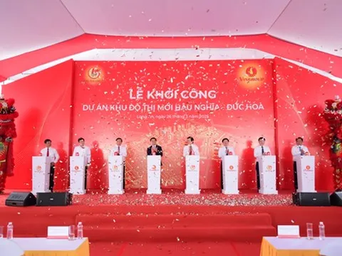 Vingroup khởi công dự án Vinhomes Green City quy mô gần 200ha tại Đức Hoà (Long An)