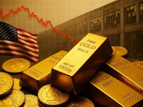 Giá vàng mất mốc 3.100 USD/ounce