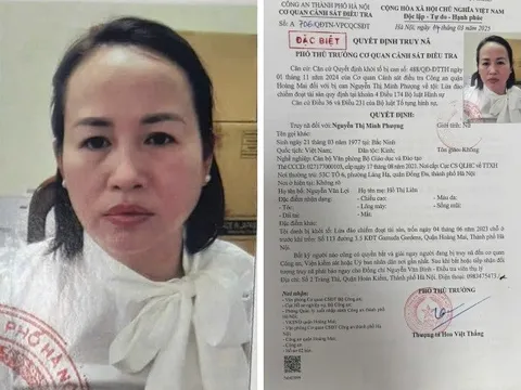 Công an Hà Nội truy nã Nguyễn Thị Minh Phượng