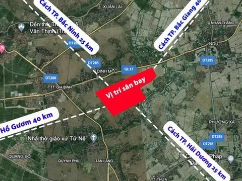 Chốt đầu tư 56.200 tỷ đồng làm đường nối sân bay Gia Bình với Hà Nội, đảm bảo tinh thần 3 nhất: Tuyến đường ngắn nhất, thẳng nhất và đẹp nhất