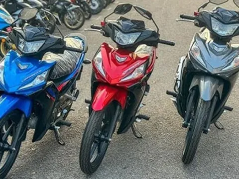 Mẫu xe số Honda mới tinh vừa về nước: Mạnh hơn Future, ăn xăng 1,8L/100km, sẽ 'thế chân' Wave RSX?