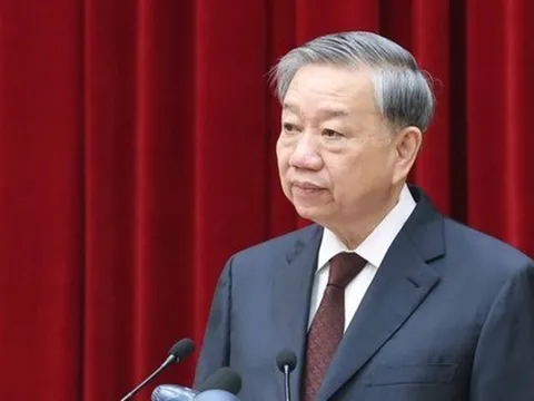 Tổng Bí thư Tô Lâm: Chủ trương sắp xếp còn 34 tỉnh thành, giảm 50% cấp xã