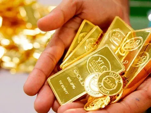 Cuối ngày 11/4, giá vàng nhẫn, vàng SJC tiếp tục giảm mạnh