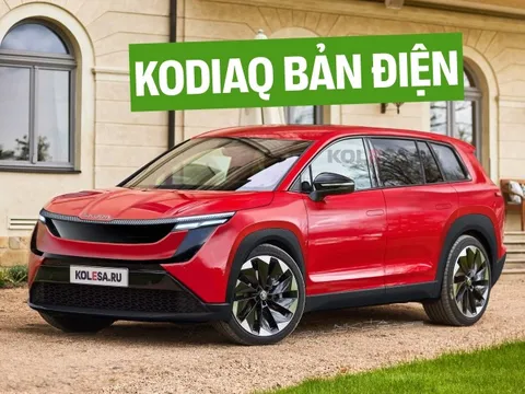 'Skoda Kodiaq bản điện' chạy thử: Dự kiến đi 600km/sạc, có điểm trừ khiến dân thích 'sống trên đường' quan ngại