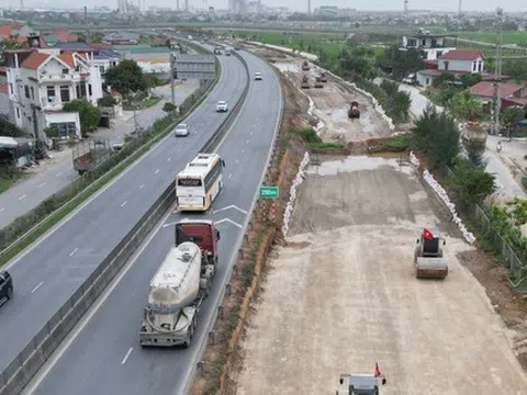 Cận cảnh công trường mở rộng cao tốc Cao Bồ - Mai Sơn lên 6 làn xe