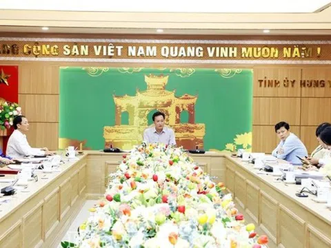 Ngày 14/4, báo cáo Ban Thường vụ Tỉnh ủy cho ý kiến về Đề án sắp xếp đơn vị hành chính cấp xã