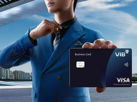 VIB Business Card – Thẻ tín dụng doanh nghiệp miễn lãi 57 ngày, hoàn tiền mọi chi tiêu