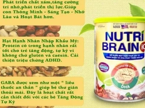 Nutri Brain IQ bị kiểm tra vì quảng cáo "chữa tự kỷ"?