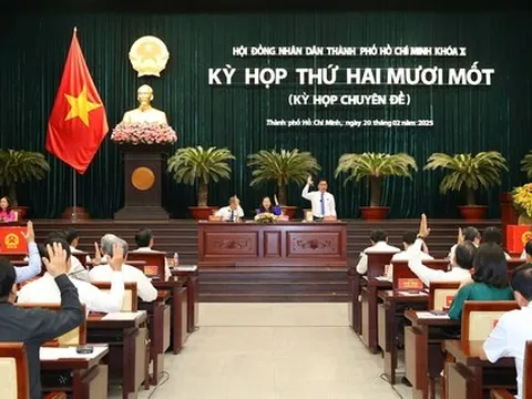 Ngày mai (18-4), HĐND TP HCM họp chuyên đề, quyết phương án sắp xếp phường, xã