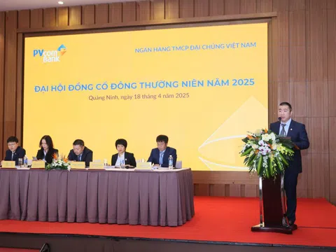 ĐHĐCĐ PVcomBank: Năm 2024 hoàn thành vượt các chỉ tiêu kinh doanh, mục tiêu 2025 chuyển đổi số mạnh mẽ