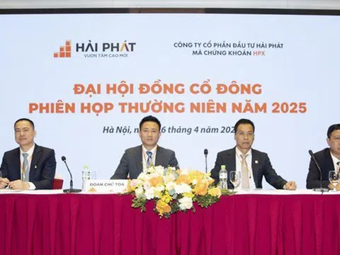 ĐHCĐ Hải Phát Invest: Đẩy mạnh hợp tác đầu tư, M&A tại loạt thị trường Hà Nội, Lào Cai, Quảng Ninh, Bắc Giang, Hưng Yên, Hòa Bình...
