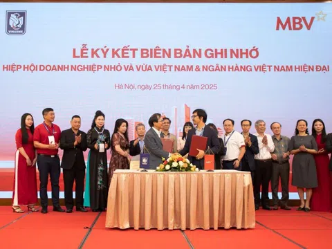 MBV hợp tác với VINASME đẩy mạnh giải pháp tài chính "may đo" cho SME