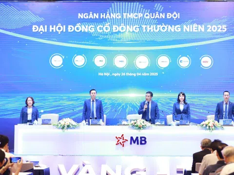 ĐHCĐ MB: Chủ tịch Lưu Trung Thái nói "vốn hoá hiện tại 6 tỷ USD, mục tiêu gần nhất 10 tỷ USD, cổ đông cứ bình tĩnh"