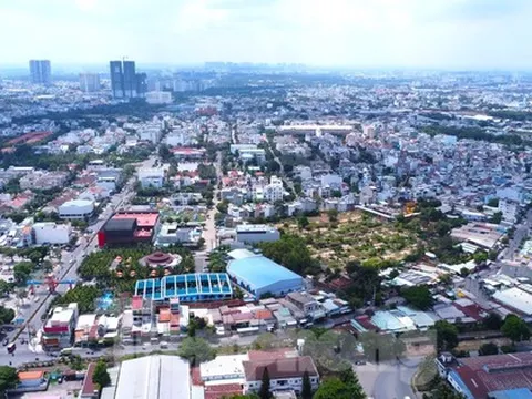 Nhìn từ trên cao thành phố cửa ngõ Bình Dương, nơi hội tụ các dự án kết nối TPHCM