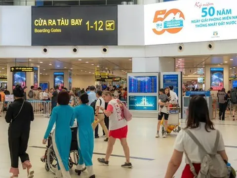 Nội Bài bước vào ngày cao điểm nhất kỳ nghỉ lễ 30-4, 1-5