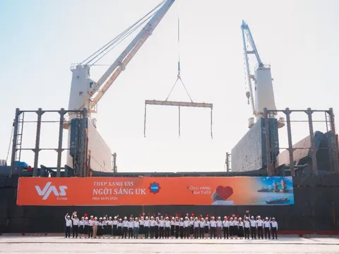 Thép VAS, thép xanh Việt Nam ngời sáng trên đất Anh Quốc