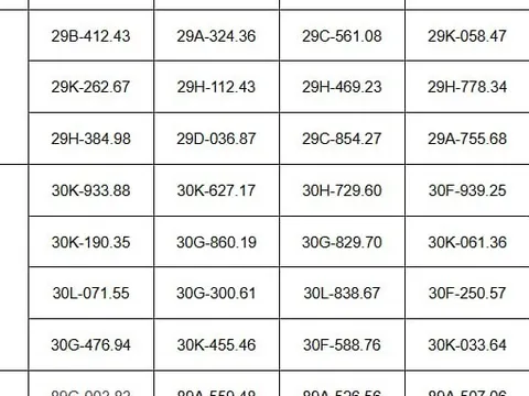 116 chủ xe vượt đèn đỏ, chạy quá tốc độ có biển số sau phải nộp phạt 'nguội' theo Nghị định 168