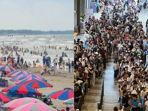 Cảnh tượng đông nghịt ngày 1/5 ở các điểm du lịch khắp cả nước, một nơi giữ vững độ hot