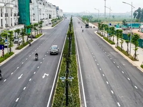Toàn cảnh tuyến đường hơn 700 tỷ nối hai quận Hà Nội vừa được thông xe